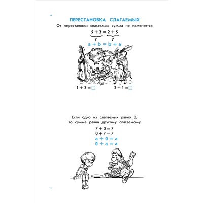 Сборник правил по русскому языку и математике для начальных классов 128 стр. Стрекоза